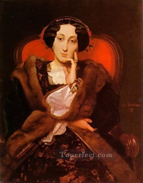 Portrait of a Lady2 Jean Leon Gerome Oil Paintings